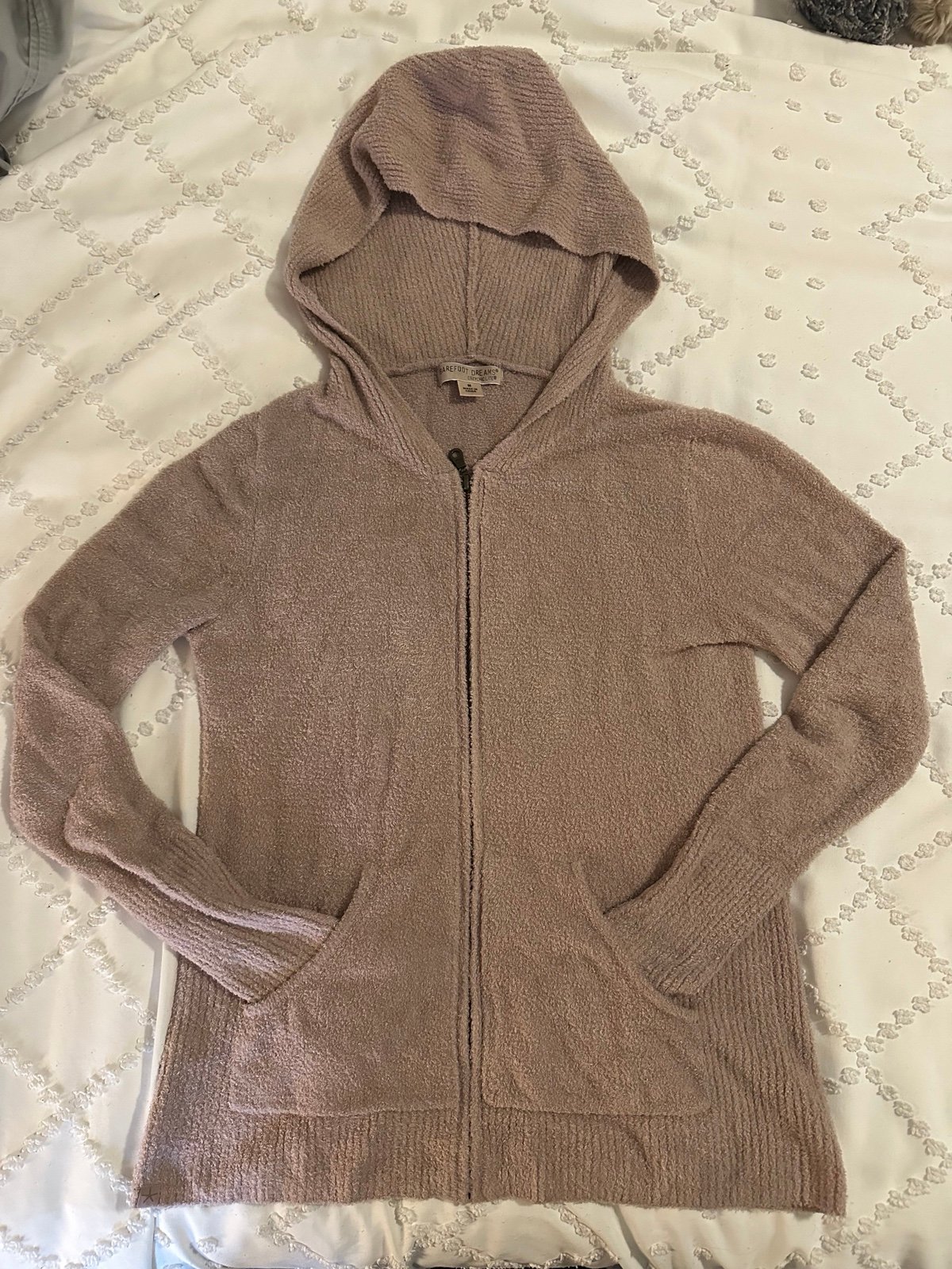 Barefoot Dreams M Cosy chic Zip up hoodie