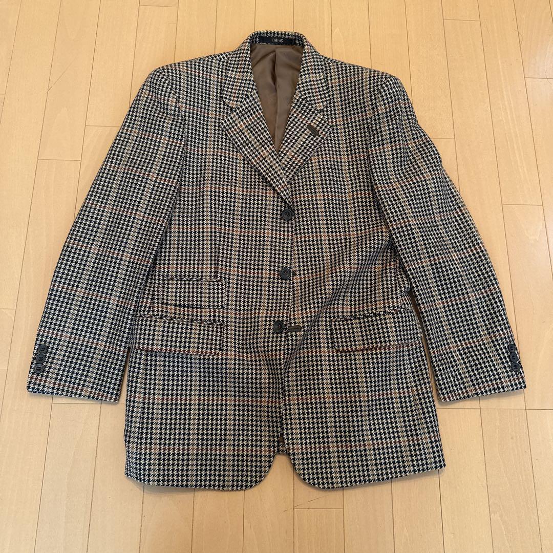 DAKS Check Pattern Tailored Jacket