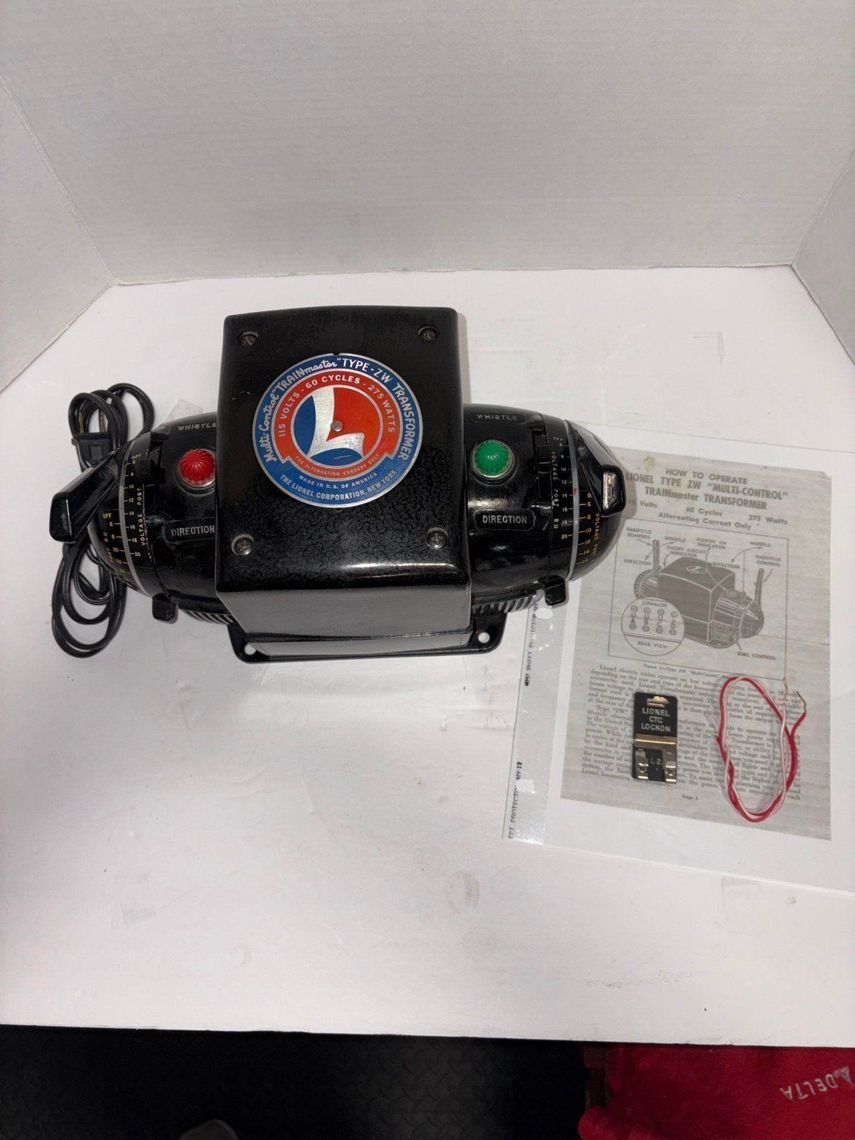 Lionel ZW 275 Watt Trainmaster 4 Train Transformer