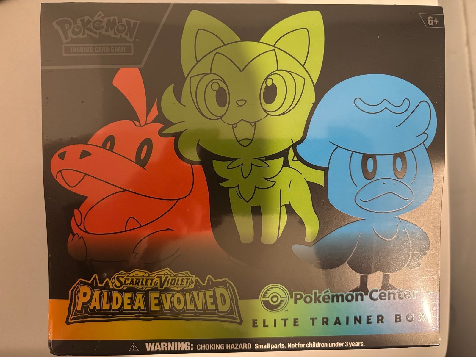Paldea Evolved Pokemon Center Elite Trainer Box