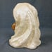 Vintage Madonna & Baby Jesus Sculpture Statue Bust Hand Painted MCM Chalkware