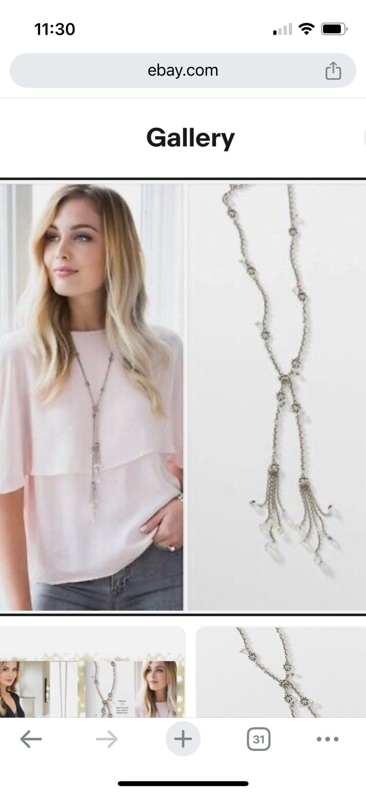 Rope tassel Necklace