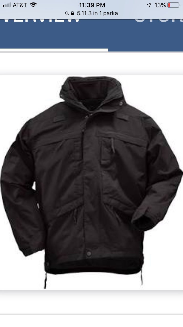 5.11 3 In 1 Parka