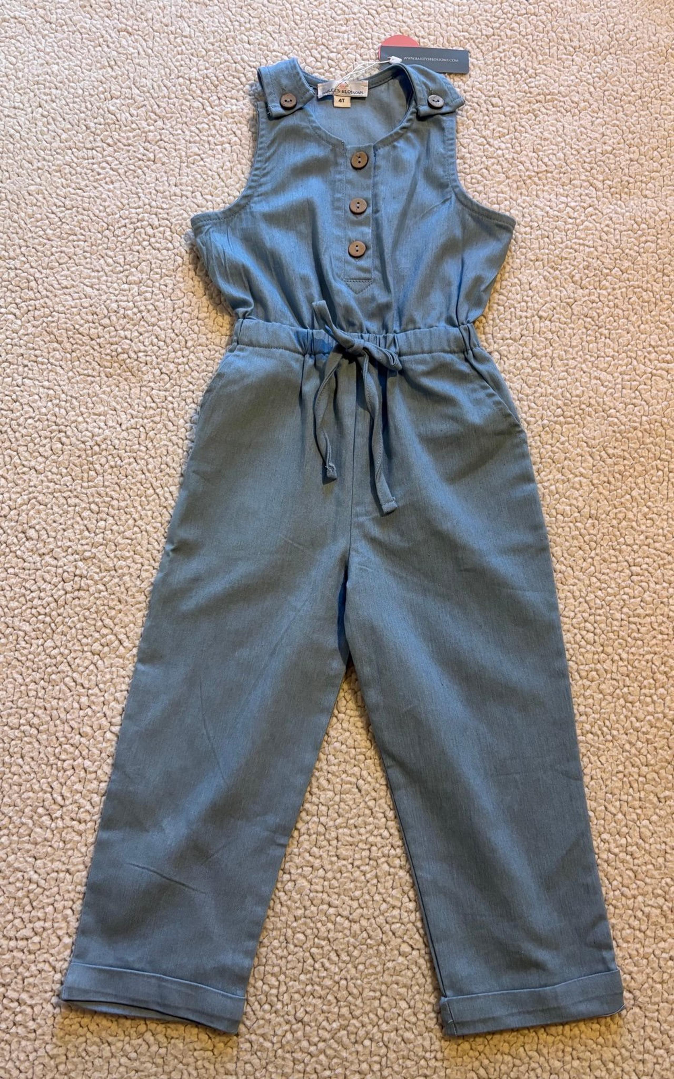 NWT 4T Girl’s Jumpsuit