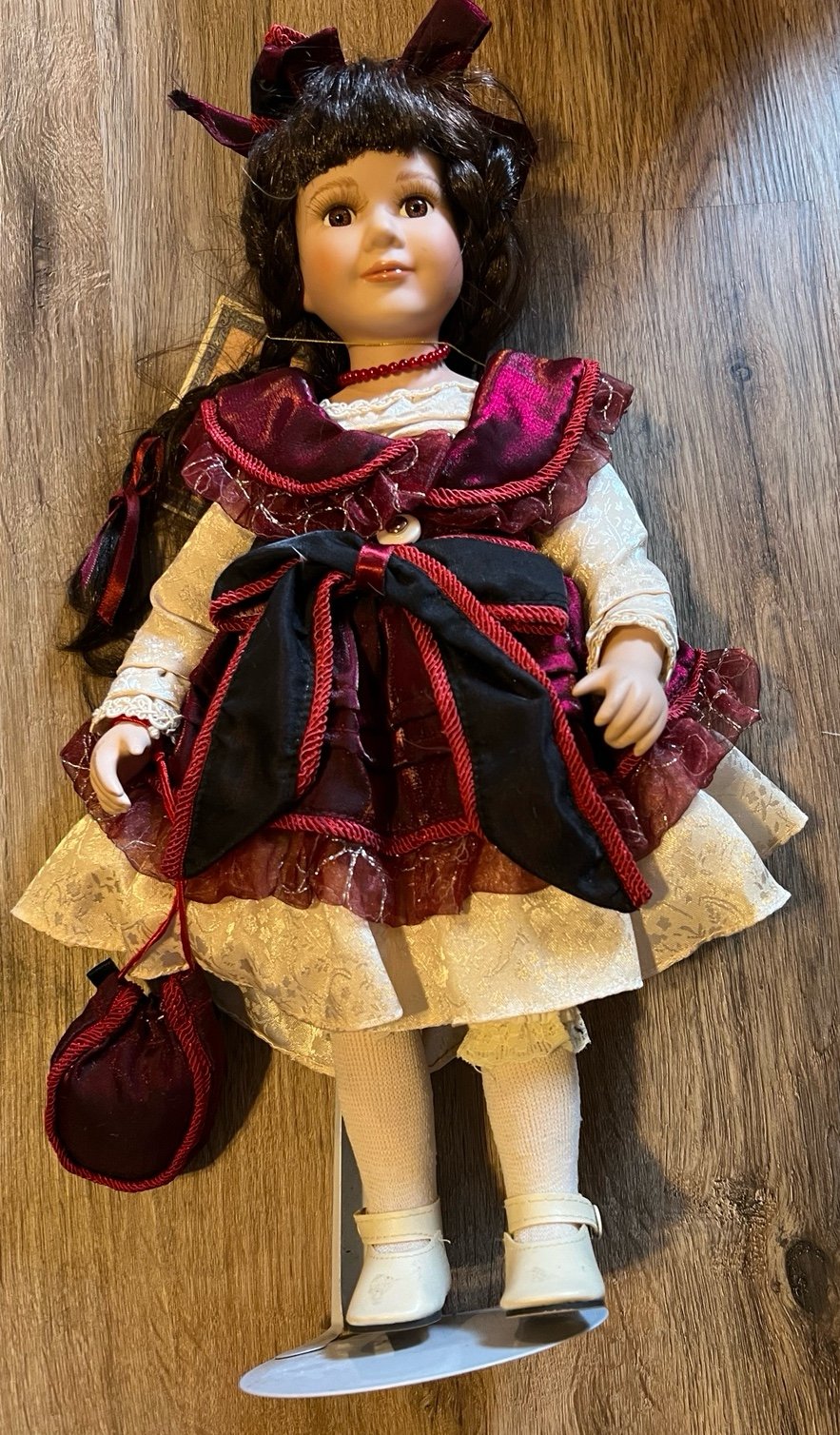 Timeless Treasure Angelina Collection Doll