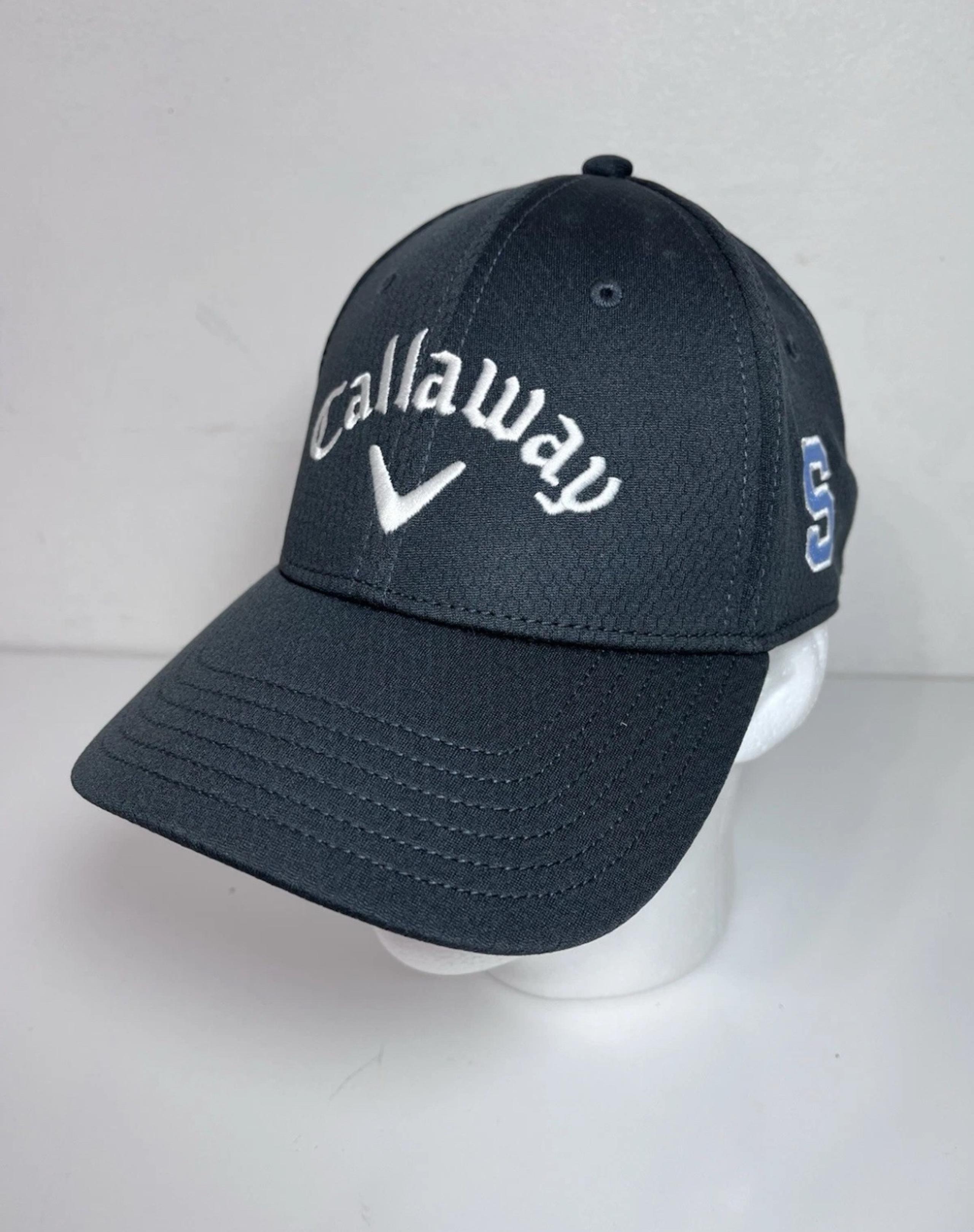 Callaway Golf Men's Side Crested Structured Adjustable Hat,  Charcoal