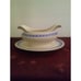 True Ivory Mayer gravy boat vintage Chesterfield pattern blue and ivory
