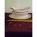 True Ivory Mayer gravy boat vintage Chesterfield pattern blue and ivory