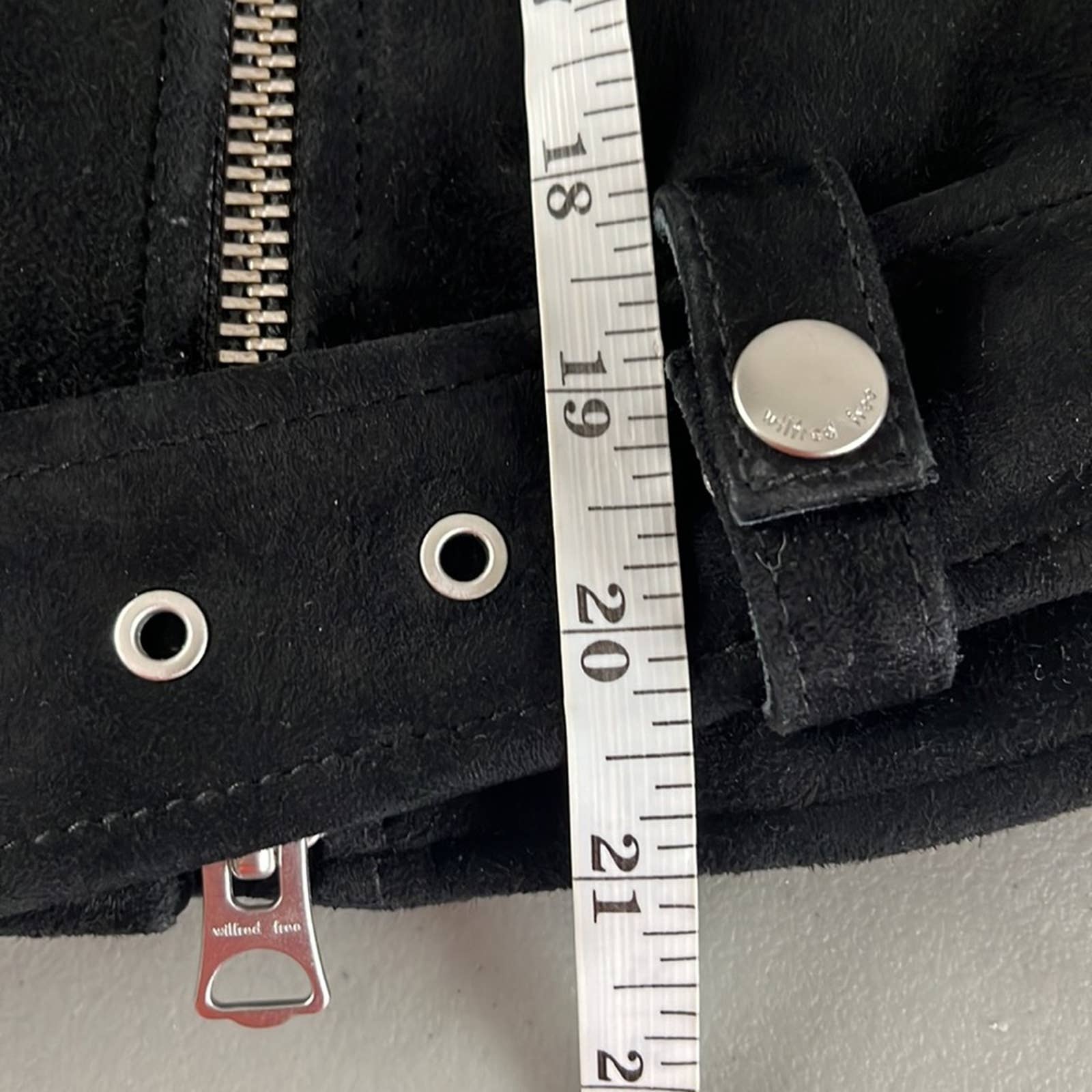 Aritzia Wilfred Free Suede Lennon shops Biker Jacket