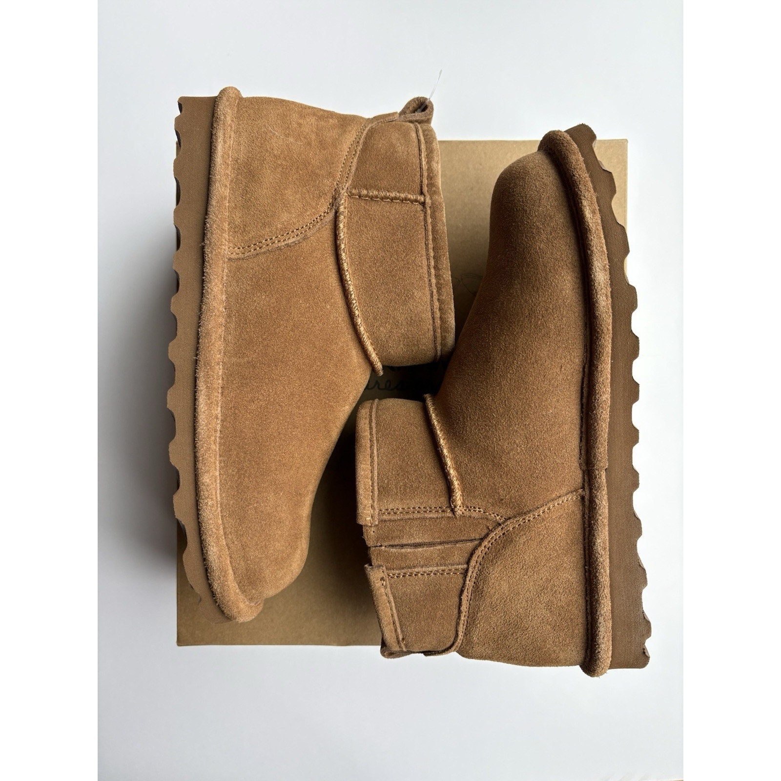 Bearpaw Shorty Boots Youth Size 3 Color Hickory Brown