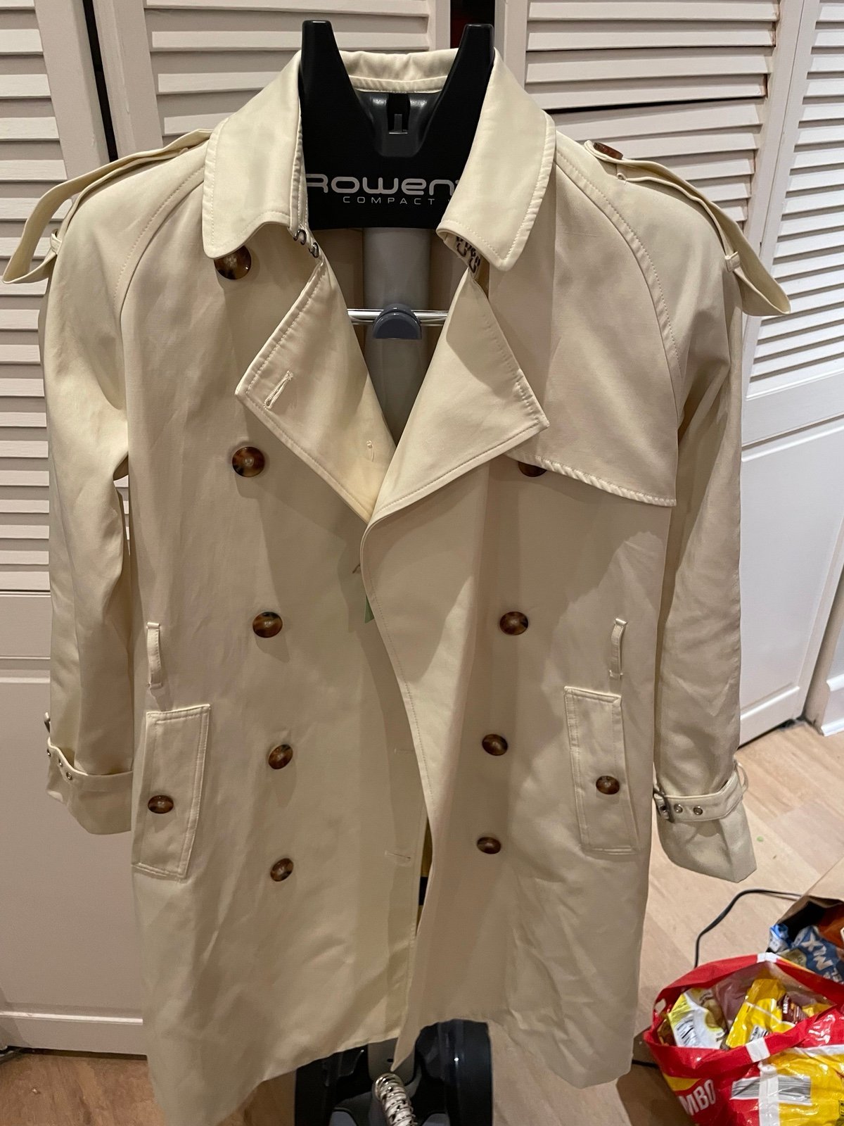 Korean brand new beige long coat