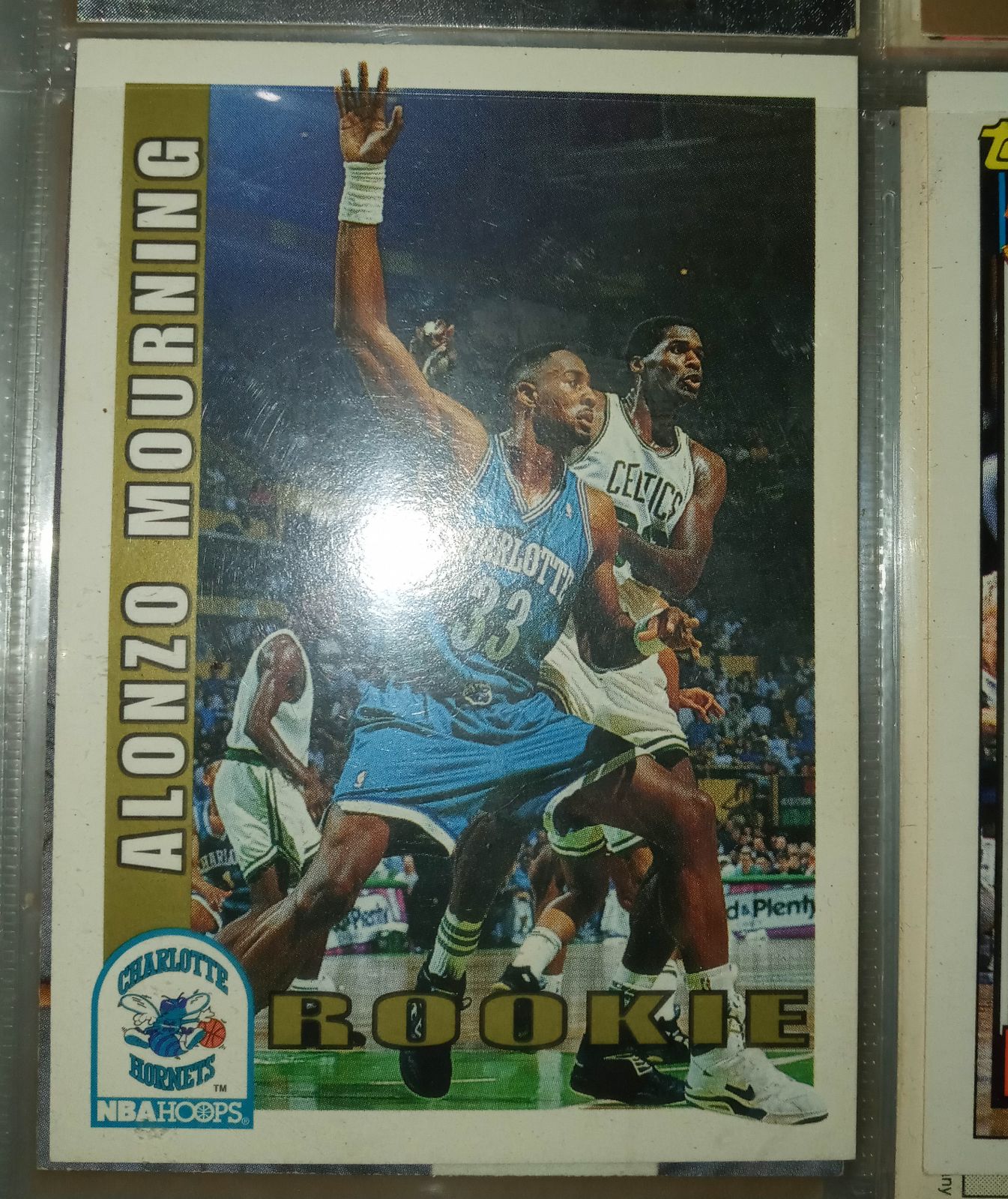 Alonzo mourning basketball card