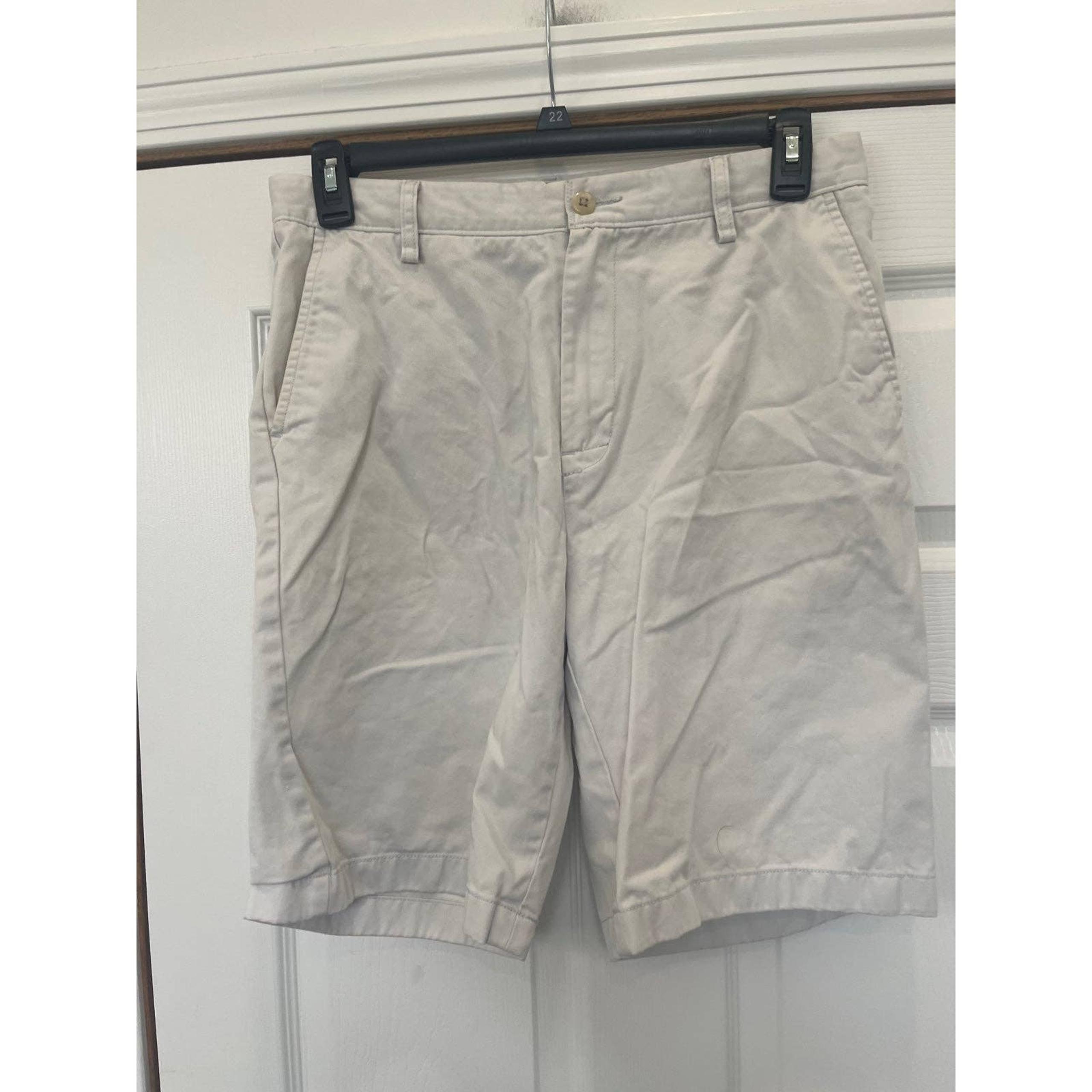 Nautica Men’s Flat Front Khaki Shirts Size 32