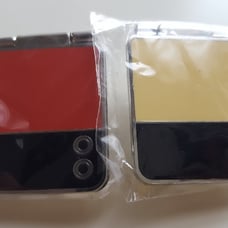 BTS Samsung Unpacked Experience NYC 2022 Limited Edition Red and Yellow Pins