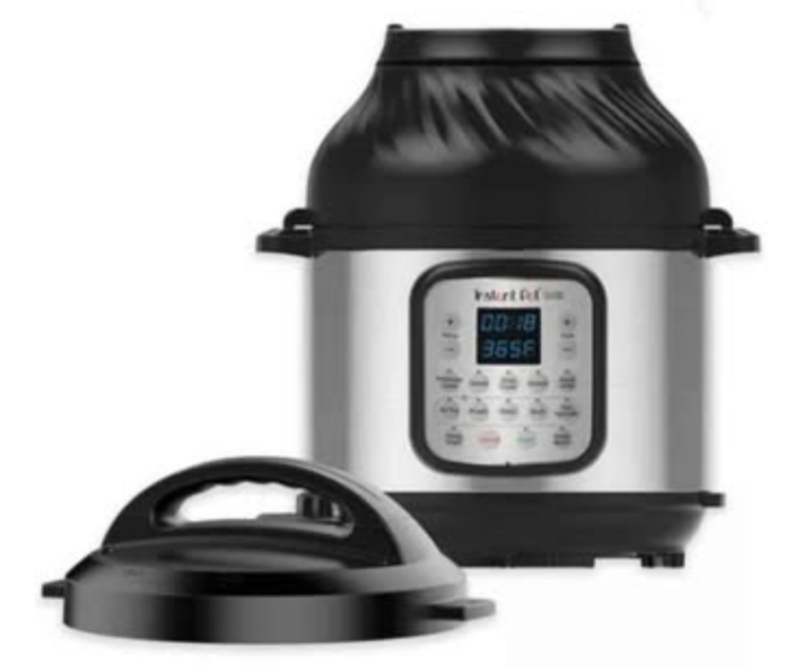 Instant Pot 6qt Crisp Pressure Cooker Air Fryer - Silver