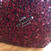 Coach Red Glitter Change Purse