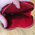 Coach Red Glitter Change Purse