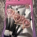 #M24 Pink Double Checkered Hearts Makeup Brush Set
