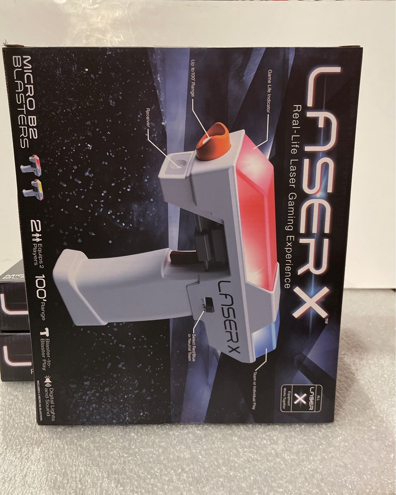 Laser X Laser Gaming Micro B2 Blasters Lot of 3