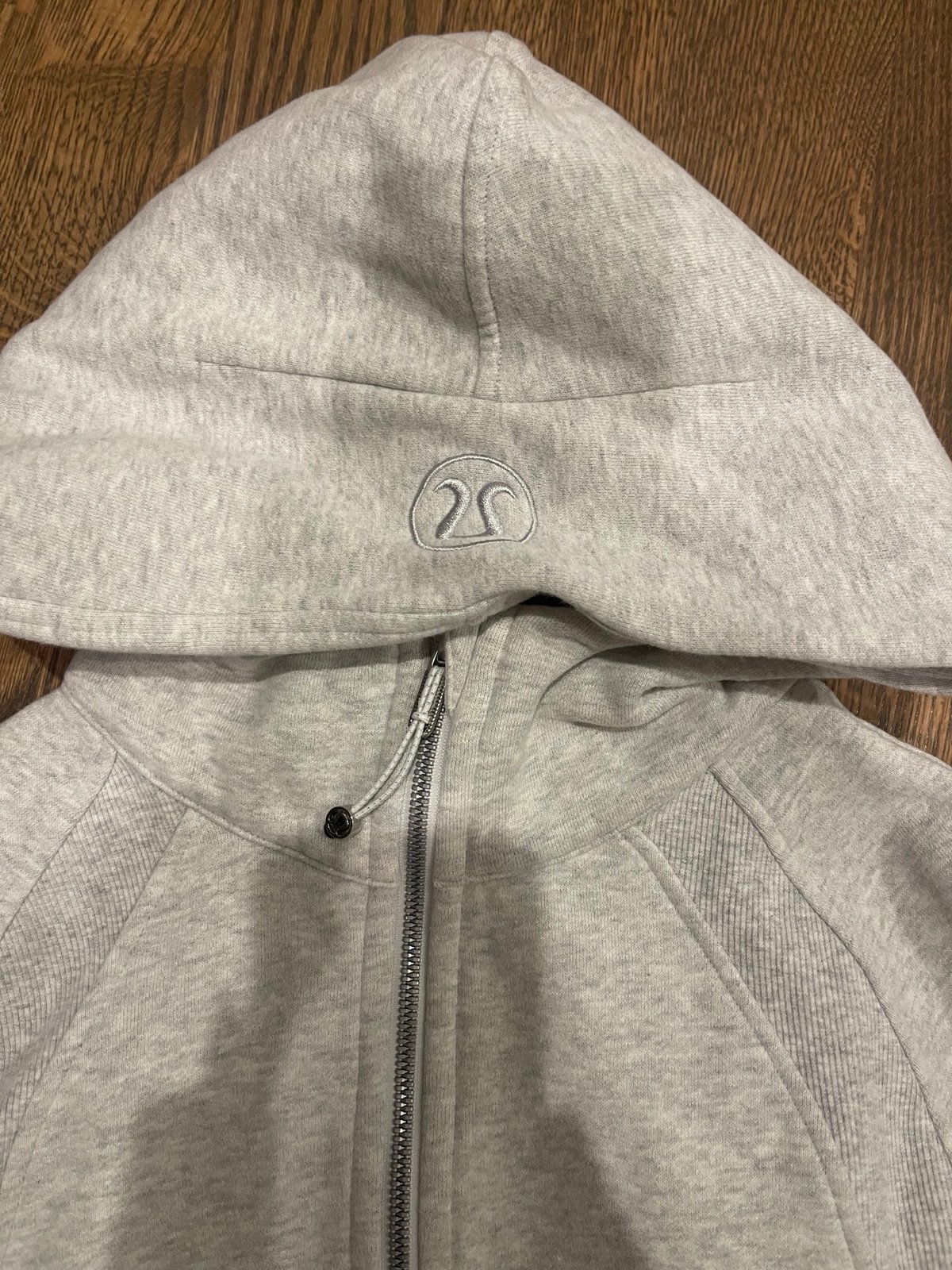 Lululemon Scuba Full Zip Hoodie Plush Size 8 Heathered
