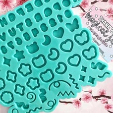 Full Alphabet Confetti Palette Silicone Resin Mold