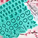 Full Alphabet Confetti Palette Silicone Resin Mold