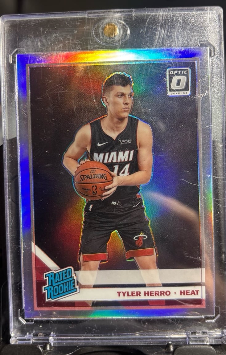 2019 optic basketball tyler hero silver