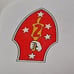Vintage USMC Fiberglass Chowhall Camtray