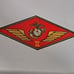 Vintage USMC Fiberglass Chowhall Camtray