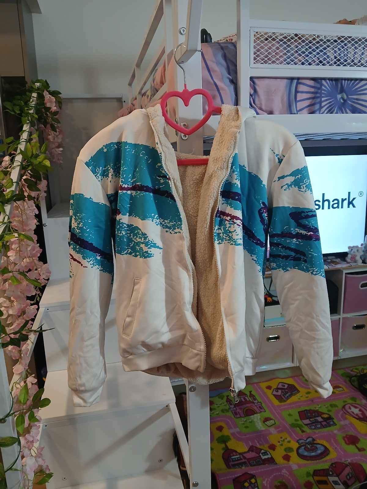 90s Dixie Cup Jazz Print Vaporwave Sweatshirt