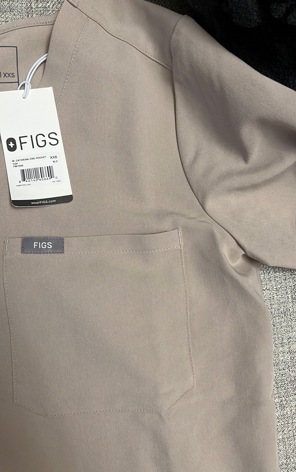 FIG Clothing Catarina One-Pocket Scrub Top