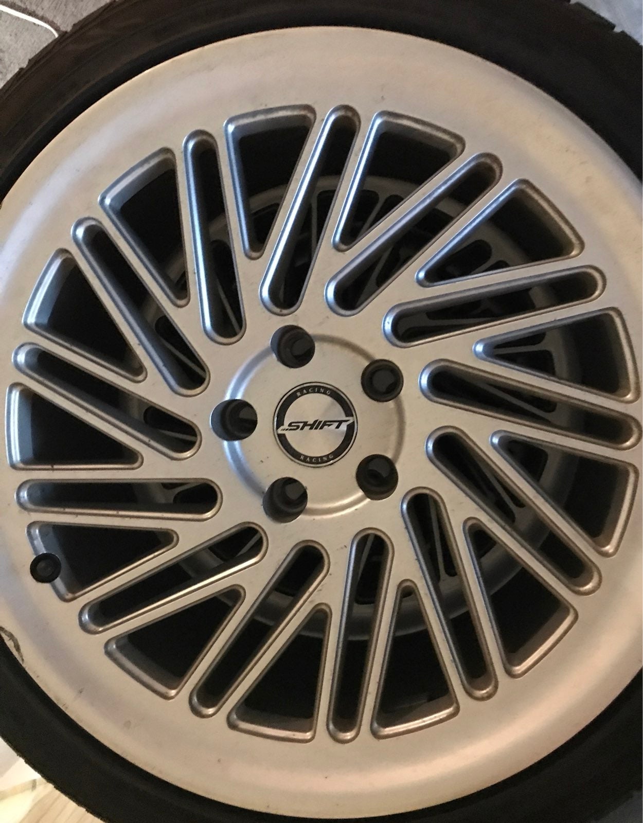 One rim and tire I have the set