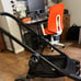 City select lux stroller with frame NO WHEELS