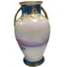 Noritake Nippon Japan Hand Painted Double Handle Vase 9.25 H x 3.25W 81924-1TCl