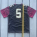 Nike Team NCAAF Florida State Seminoles #5 Football Jersey Youth/Wmns Size Small