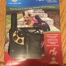 Pet safe yard and park trainer