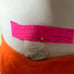 Vintage 90s Victoria’s Secret orange halter square top tie neck orange cropped