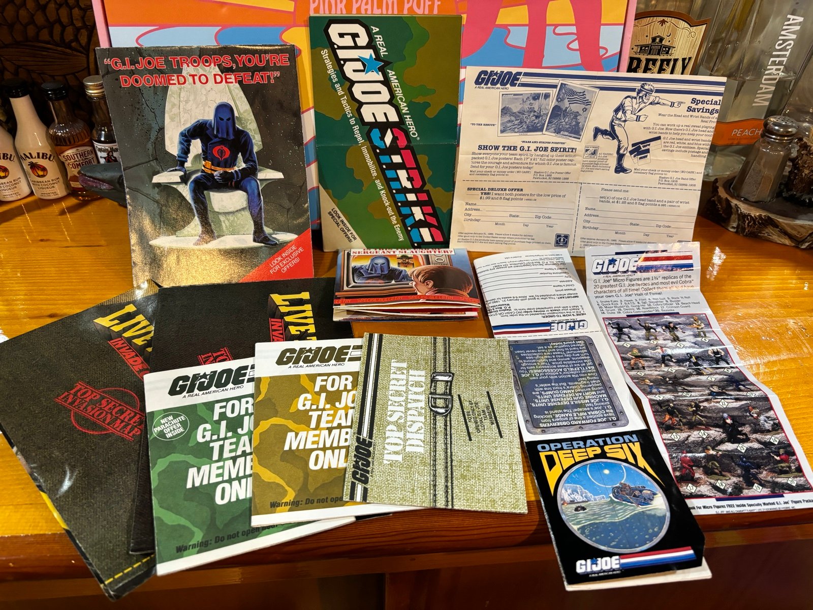 G.I. JOE ARAH Toy Catalog Bundle