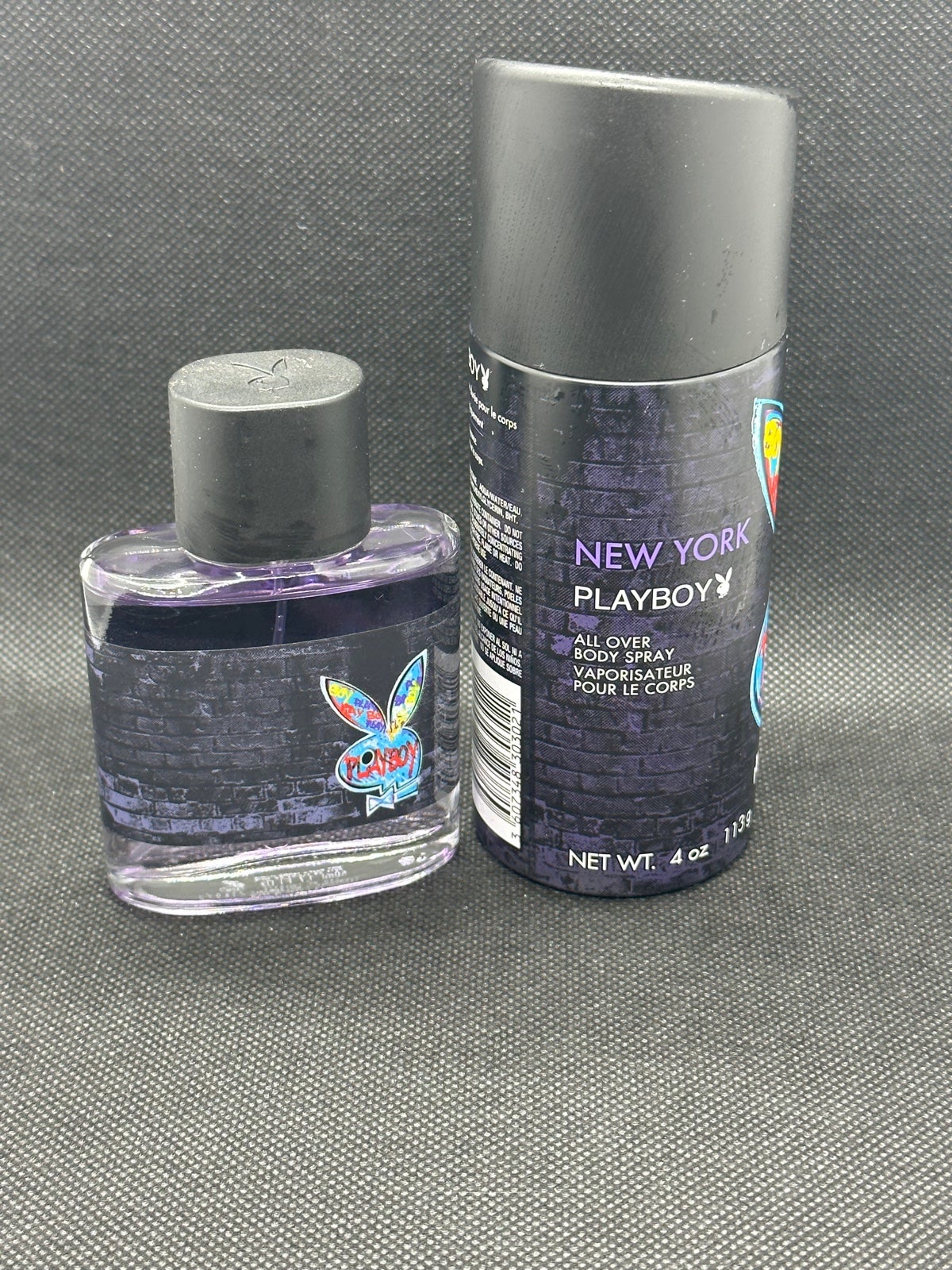 New York PlayBoy 2 pc. Mens Cologne and Spray Set