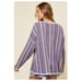 NEW Arrival! Beautiful Lavender Long Sleeve Striped Top