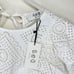 NWT Sea New York Vienne Floral Eyelet Ruffle Cutout Back Tunic Mini Dress Medium