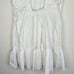 NWT Sea New York Vienne Floral Eyelet Ruffle Cutout Back Tunic Mini Dress Medium