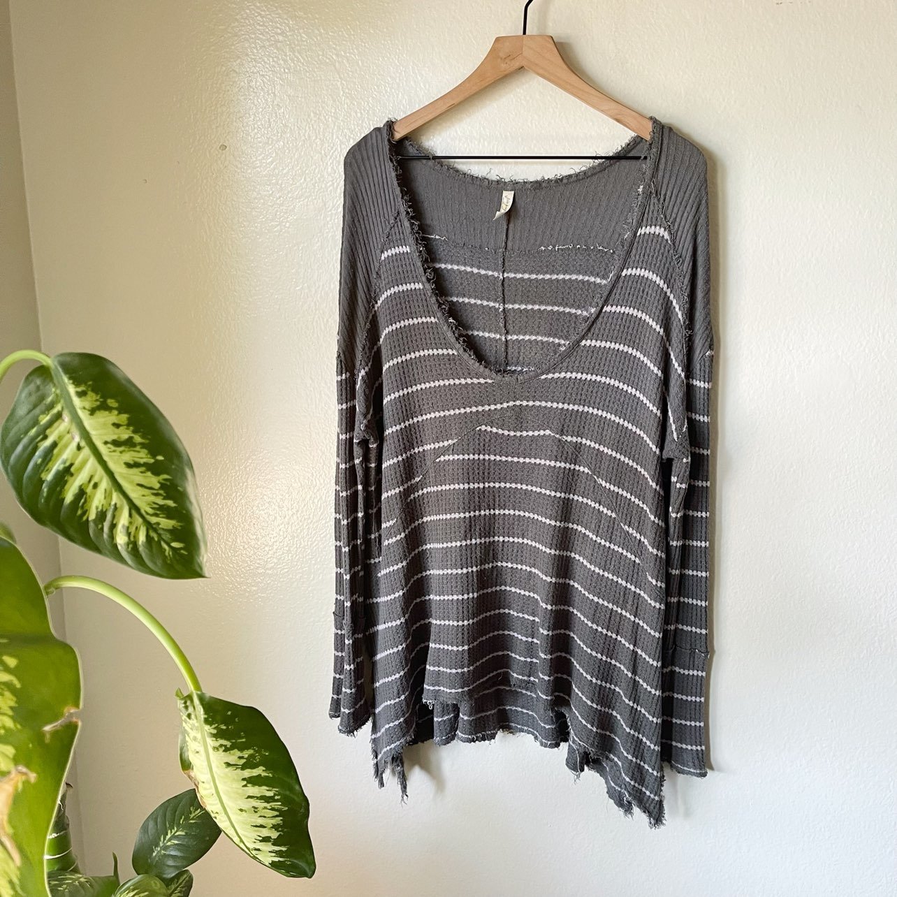 Free People | Sunset Park Striped Thermal Top