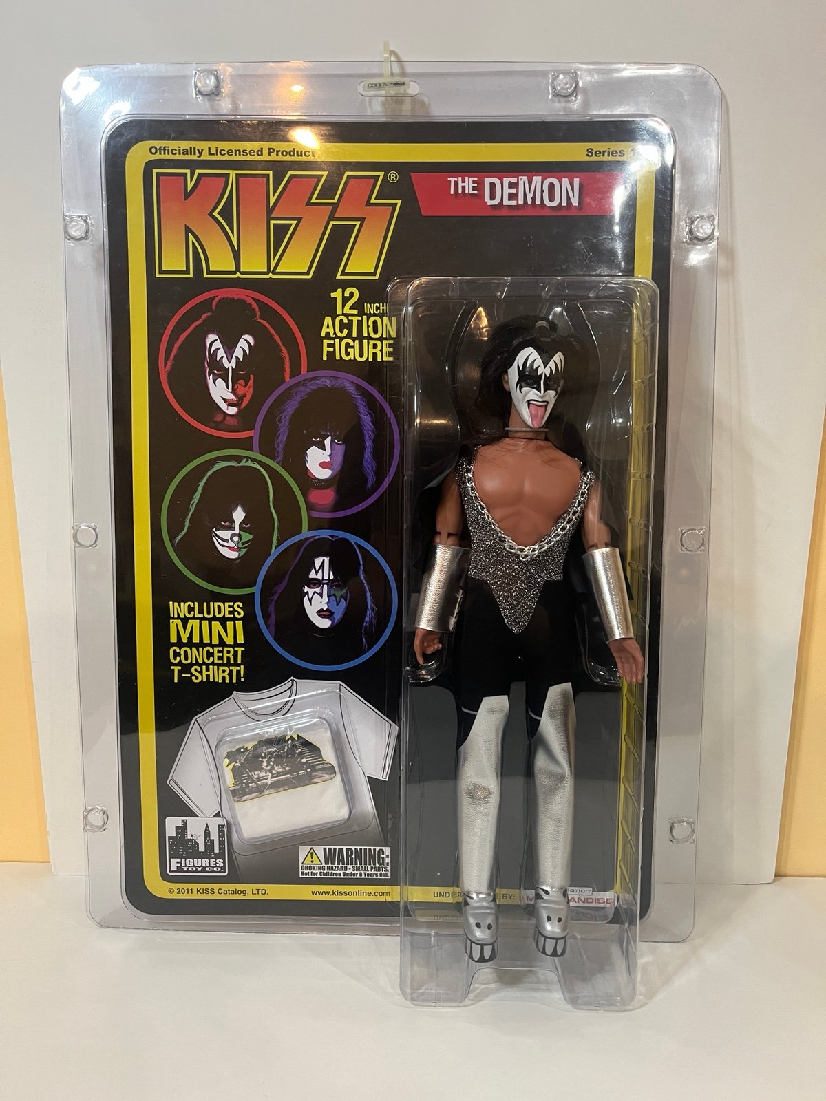 KISS 12” Action Figure Series 1 - The Demon / Gene Simmons