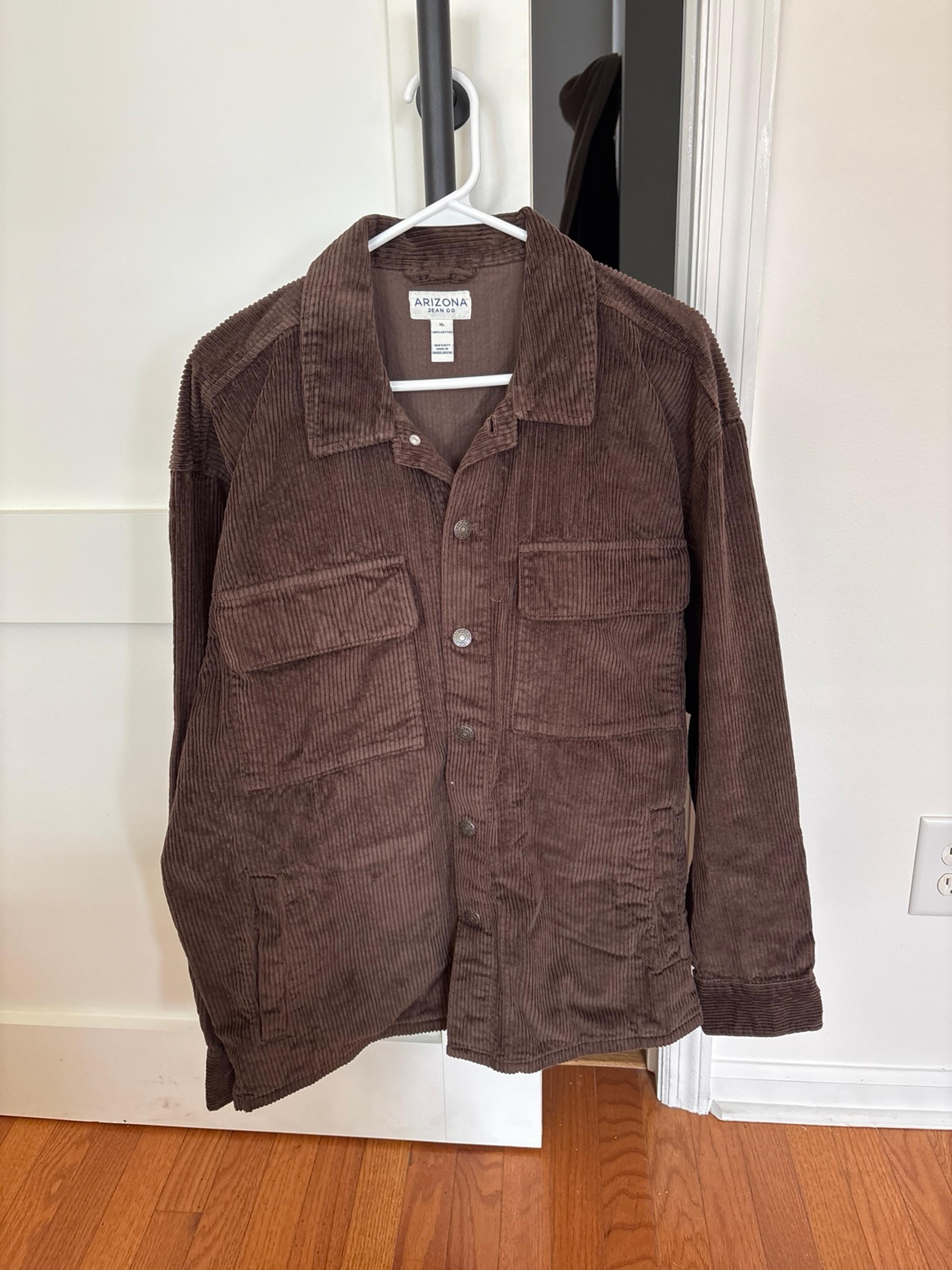 Men’s corduroy shirt jacket
