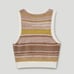 ARITZIA SUNDAY BEST Striped tan SWEATER VEST SIZE XXS