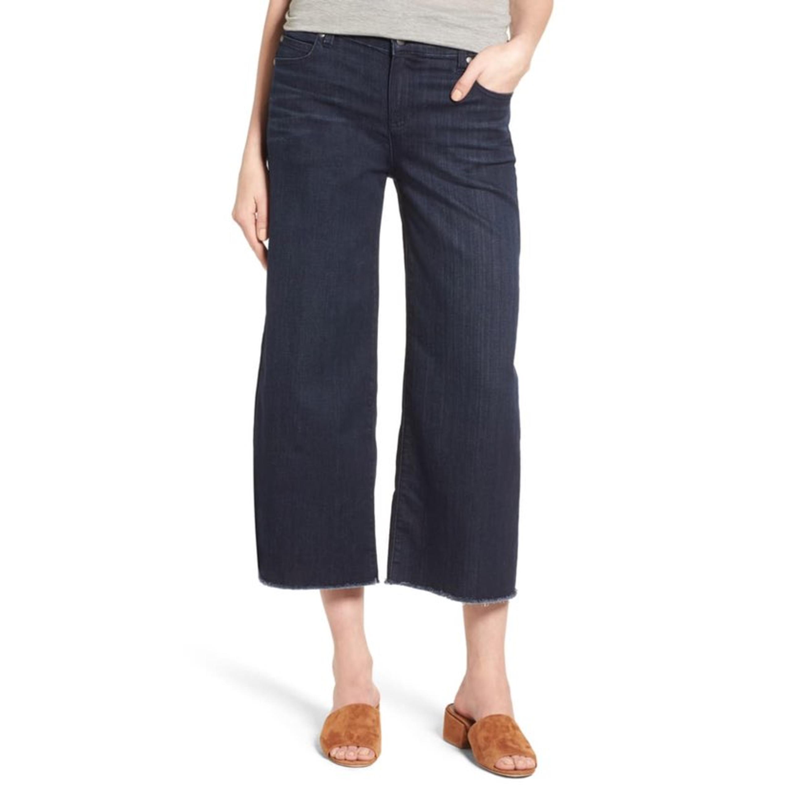 Eileen Fisher | Wide Leg Cropped Pants C