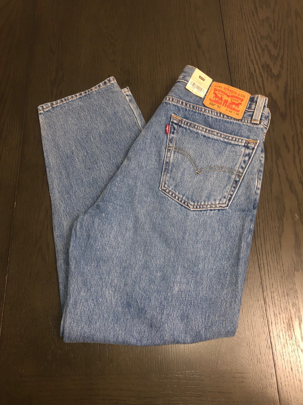 Levi’s 550 ‘92 Relaxed Taper Blue Jeans 34x30