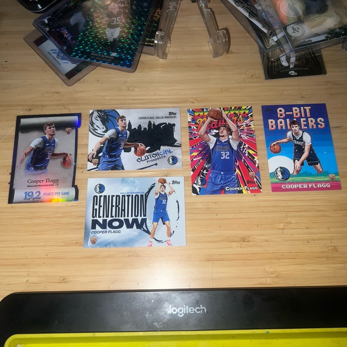 COOPER FLAGG 5 card lot