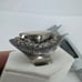 925 STERLING SILVER Mother Of Pearl Marcasite Ring size 8